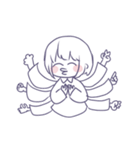 あたまがよわいおたく（個別スタンプ：6）