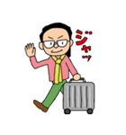 頑張れ達富さん！！（個別スタンプ：1）