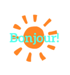 フランス語でBonjour！（個別スタンプ：4）