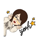 LINEアバタースタンプ(女子)（個別スタンプ：22）