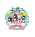 Tumuさんの日常 柴女子の仲間たち①（個別スタンプ：7）