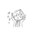 とにかくゆるいななすけくんといおんくん（個別スタンプ：1）