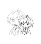 とにかくゆるいななすけくんといおんくん（個別スタンプ：9）