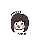 AIKAちゃんの日常その2（個別スタンプ：1）