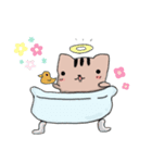 幽霊にゃんこ〜ゆうにゃー。（個別スタンプ：3）