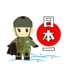 陸上自衛隊キューピー JGSDF（個別スタンプ：24）