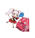 鬼っ子ハンターついなちゃん公式スタンプ 2（個別スタンプ：28）
