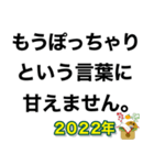 新年デブ返信【ぽっちゃりも使える】（個別スタンプ：27）