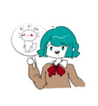 かんばんもったおんなのこ3（個別スタンプ：7）