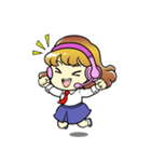 無線とう子ちゃんの10コード（個別スタンプ：4）