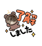 動物達からのご挨拶（個別スタンプ：20）