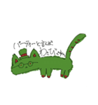 お喋りねこスタンプ（個別スタンプ：11）