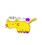 お喋りねこスタンプ（個別スタンプ：12）