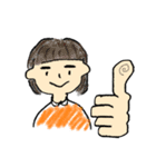 かわいく便利な手書きスタンプ（個別スタンプ：9）