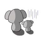コアラの親子の丁寧なスタンプ（個別スタンプ：28）