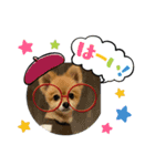 ポン太と桃の日常（個別スタンプ：7）