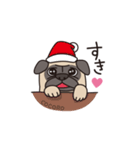 Cute pug dog cocoro（個別スタンプ：8）