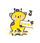 なんでもかんでもキリン（個別スタンプ：5）