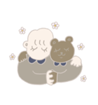 あのことくまのスタンプ（個別スタンプ：1）