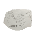 Dragon face 1（個別スタンプ：4）
