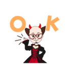 センター分けおじさん（個別スタンプ：1）