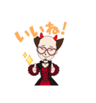 センター分けおじさん（個別スタンプ：8）