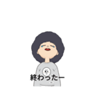 アフロくん だよ（個別スタンプ：15）