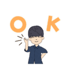 3Dグラフィックうーうー（個別スタンプ：1）