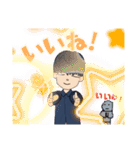 3Dグラフィックうーうー（個別スタンプ：2）