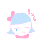 ガーリーな女の子（個別スタンプ：5）