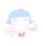 ガーリーな女の子（個別スタンプ：8）