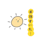 ほっこり☆おてんきさん【あいさつプラス】（個別スタンプ：35）
