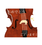 チェロって世界一いい楽器。（個別スタンプ：11）