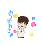シンプルスタンプ40（個別スタンプ：4）
