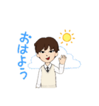シンプルスタンプ40（個別スタンプ：5）