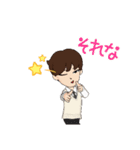 シンプルスタンプ40（個別スタンプ：16）