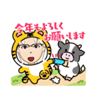シンプルスタンプ40（個別スタンプ：30）