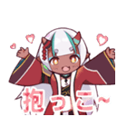 悪猫計画Vtuberスタンプ Vol.2【九姫篇】（個別スタンプ：9）