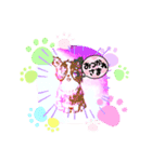 。(*´・з・)わんわわん（個別スタンプ：5）