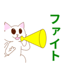 シンプルな猫♪タメ語♪（個別スタンプ：9）