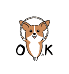 コーギー犬はなちゃん ☆くせ強＆日常（個別スタンプ：11）