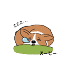 コーギー犬はなちゃん ☆くせ強＆日常（個別スタンプ：26）