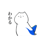 飛行機猫-挨拶スタンプ ver青塗装（個別スタンプ：23）