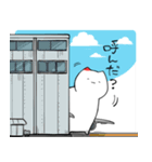 飛行機猫-挨拶スタンプ ver赤塗装（個別スタンプ：20）