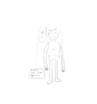 天才がいるとしたらそれが俺だ。来いよ高み（個別スタンプ：8）