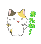 ほっこり猫【たかこねこ】（個別スタンプ：1）