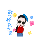 めろんちゃんの楽しそうなスタンプ2（個別スタンプ：4）