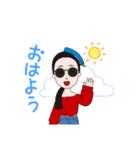 めろんちゃんの楽しそうなスタンプ2（個別スタンプ：5）
