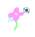 手書き お花スタンプ第2だん（個別スタンプ：6）