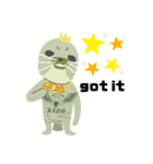 GOMAFU aka tha ra4 ⑩（個別スタンプ：5）